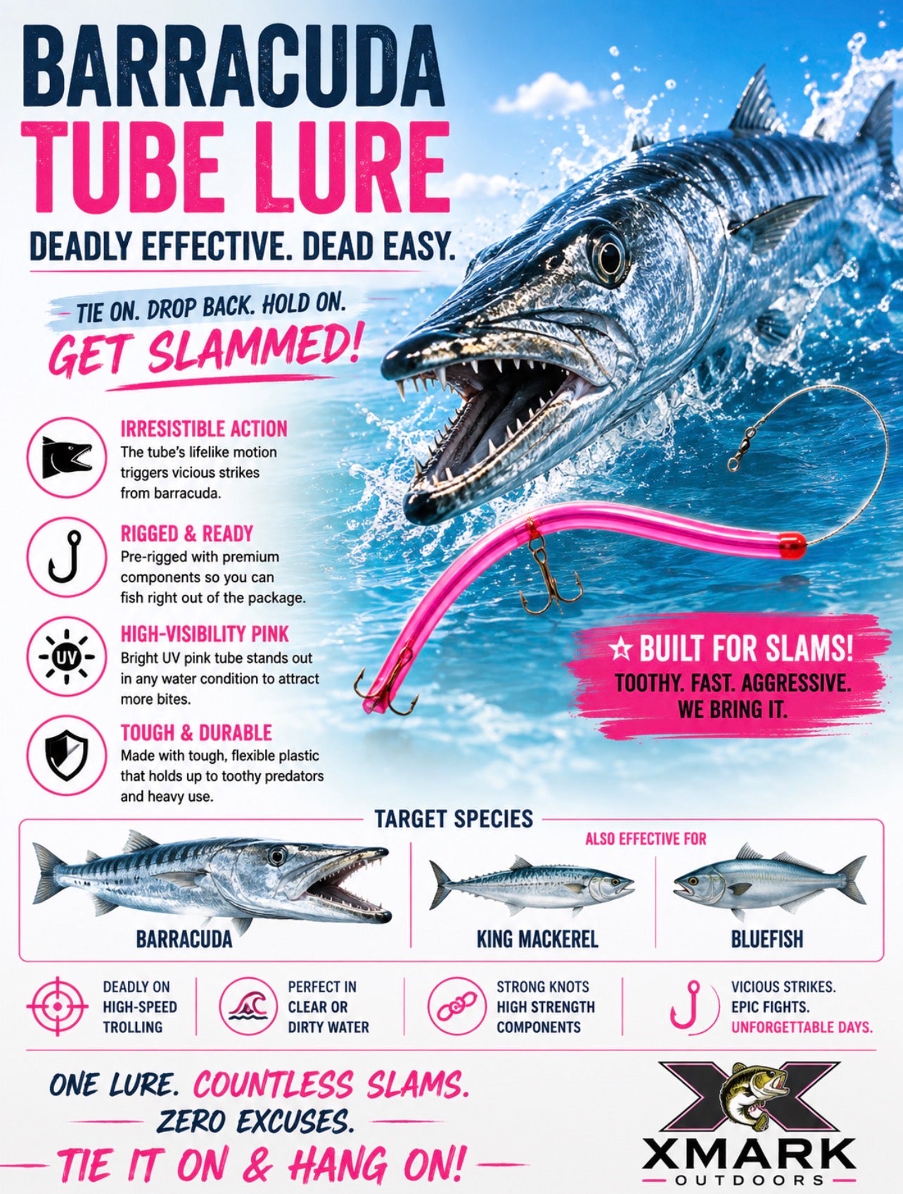 Hookup Lures Barracuda Tube Lure