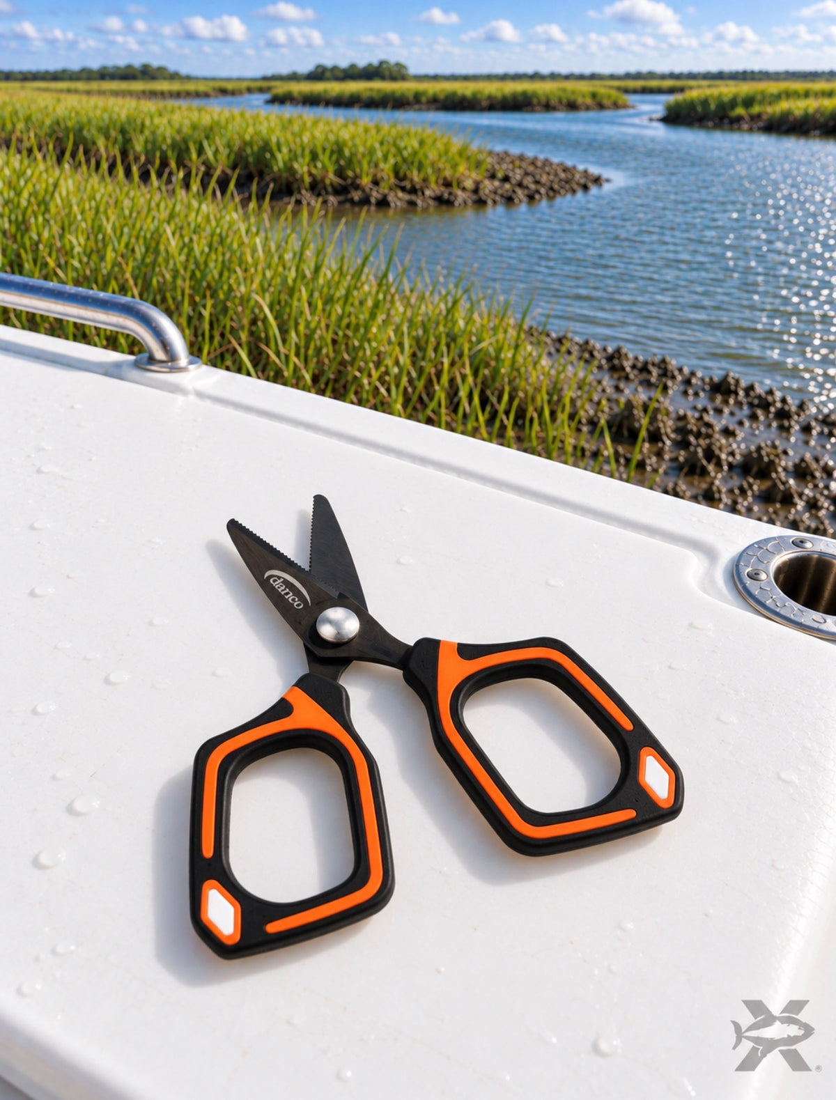 Danco Lunar-I 3-Inch Serrated Braid Scissors