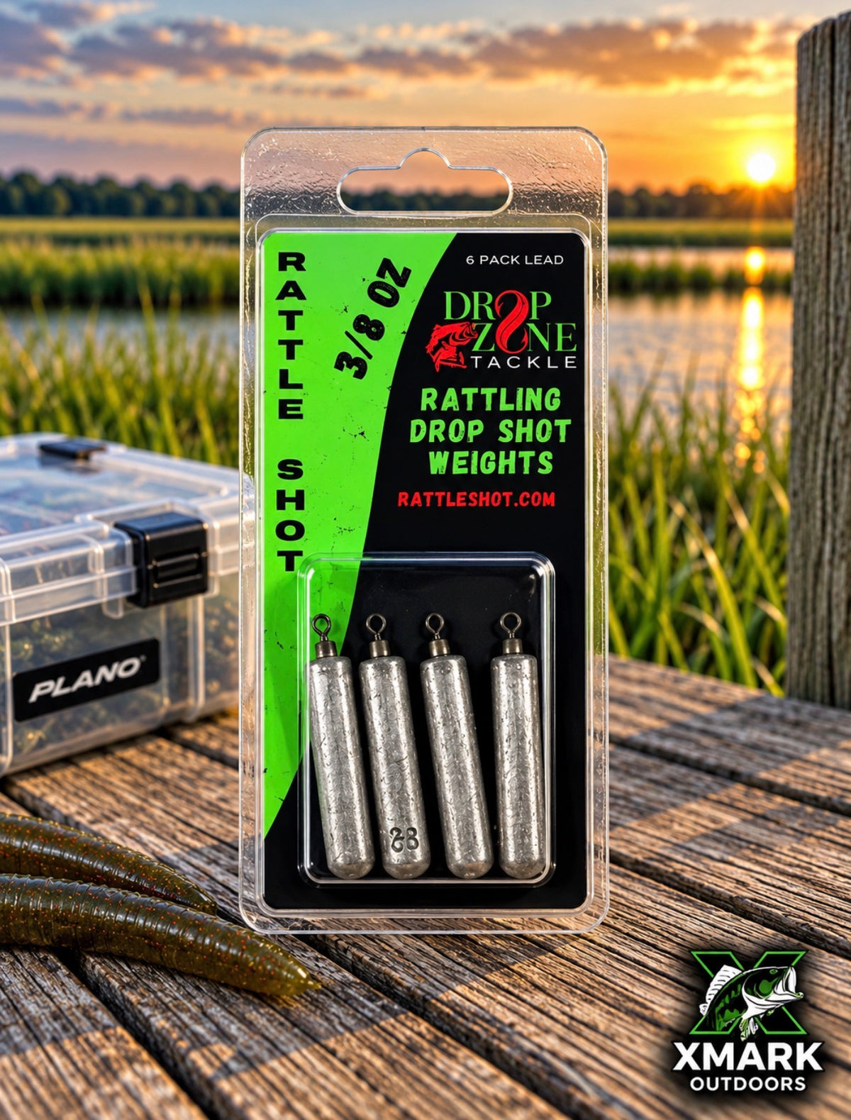 Missile Baits Rattle Shot Drop-Shot Weights