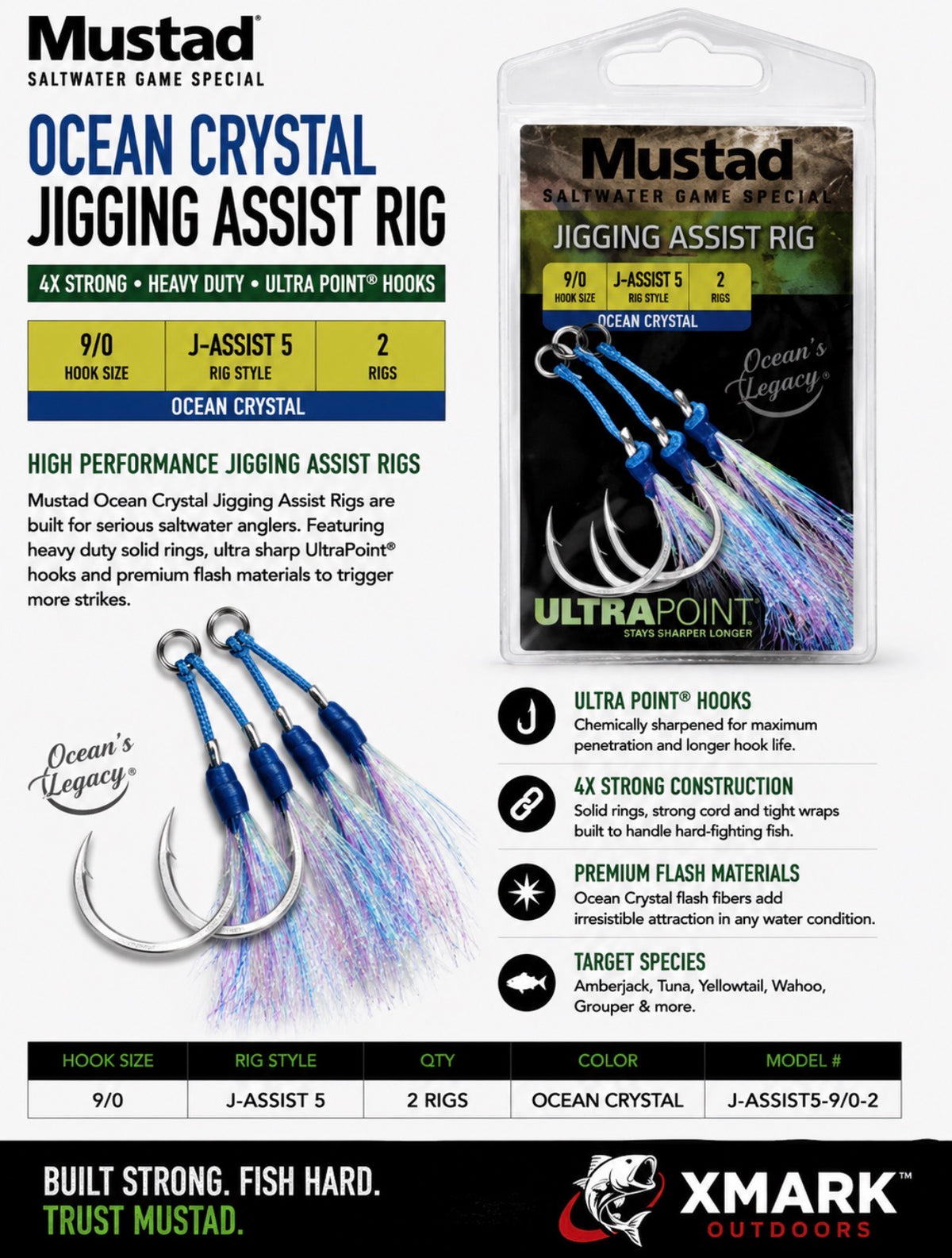 Mustad Jigging Assist Rigs