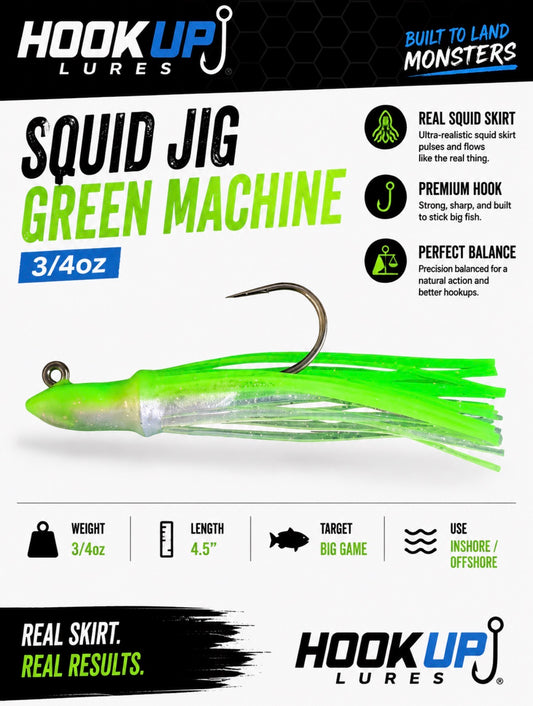Hookup Lures Squid Jig