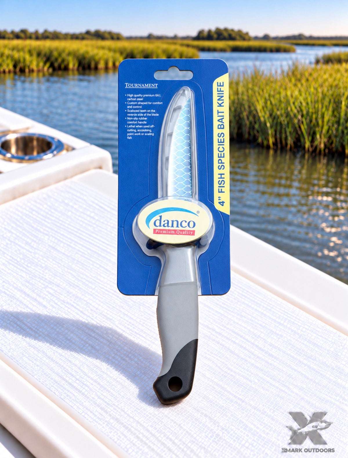 Danco Fish Species 4-Inch Bait Knife