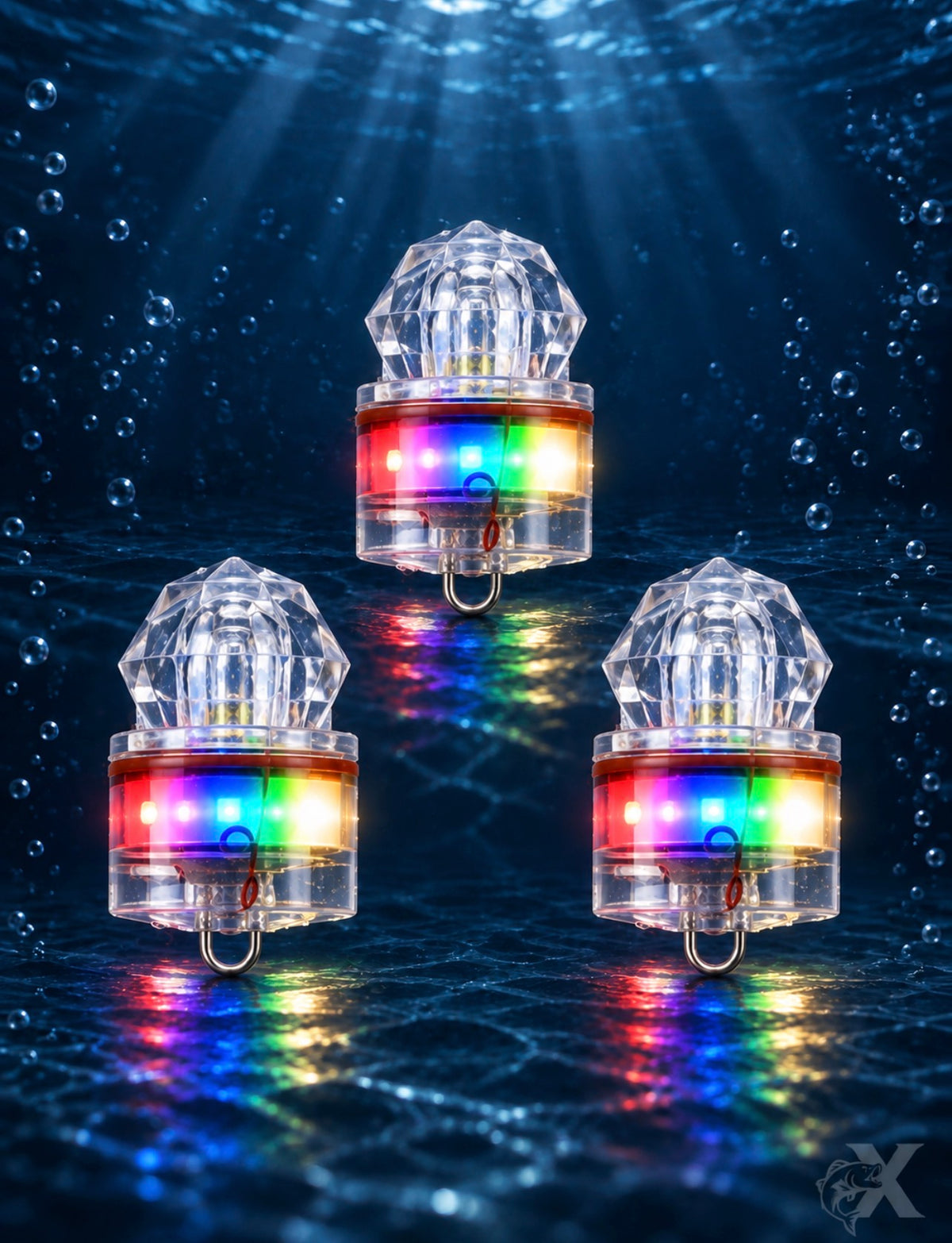 Danco Ultra Flash Disco LED Deep Drop Light – 3 Pack