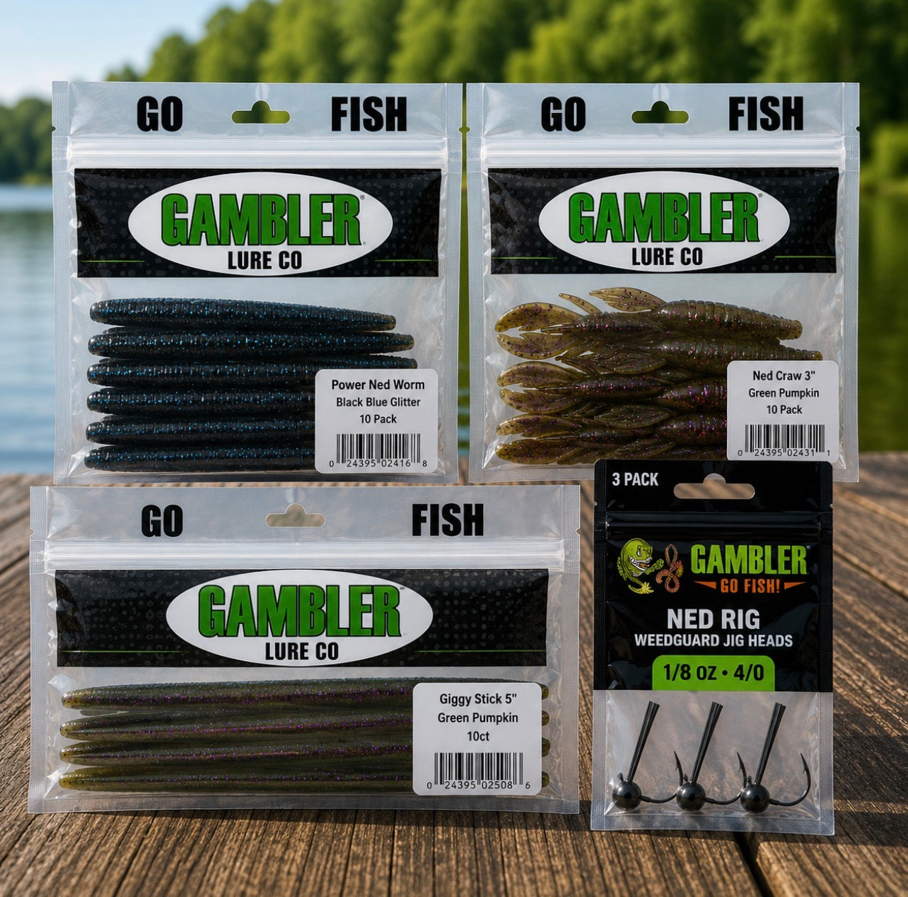 Gambler Ned Rig Finesse Sampler