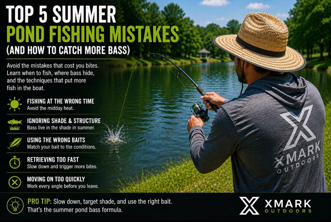 Top 5 Summer Pond Fishing Mistakes (And How to Catch More Bass)