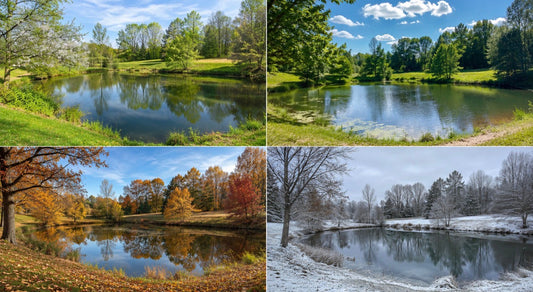 Pond Bass Fishing by Season