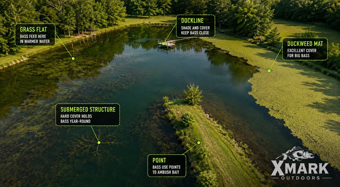 How to Read a Pond for Bass and Find More Fish