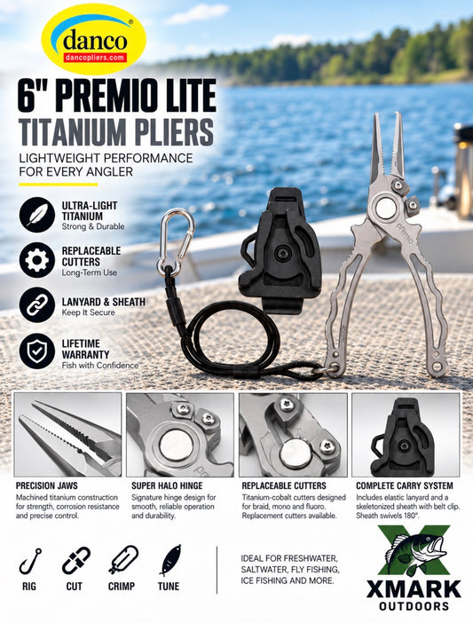 Danco Premio Lite Titanium Pliers