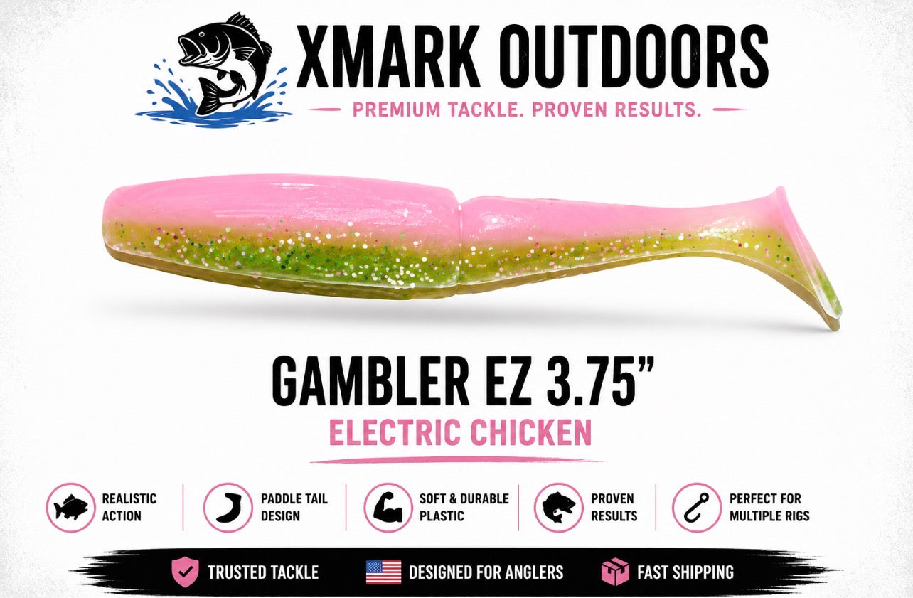 Gambler EZ 3.75” Paddle Tail Swimbait