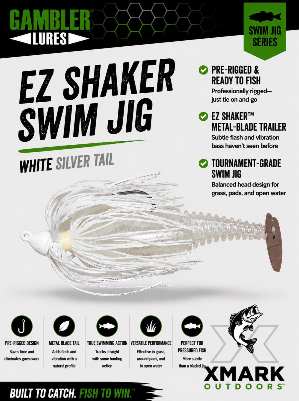 Gambler EZ Shaker Swim Jig