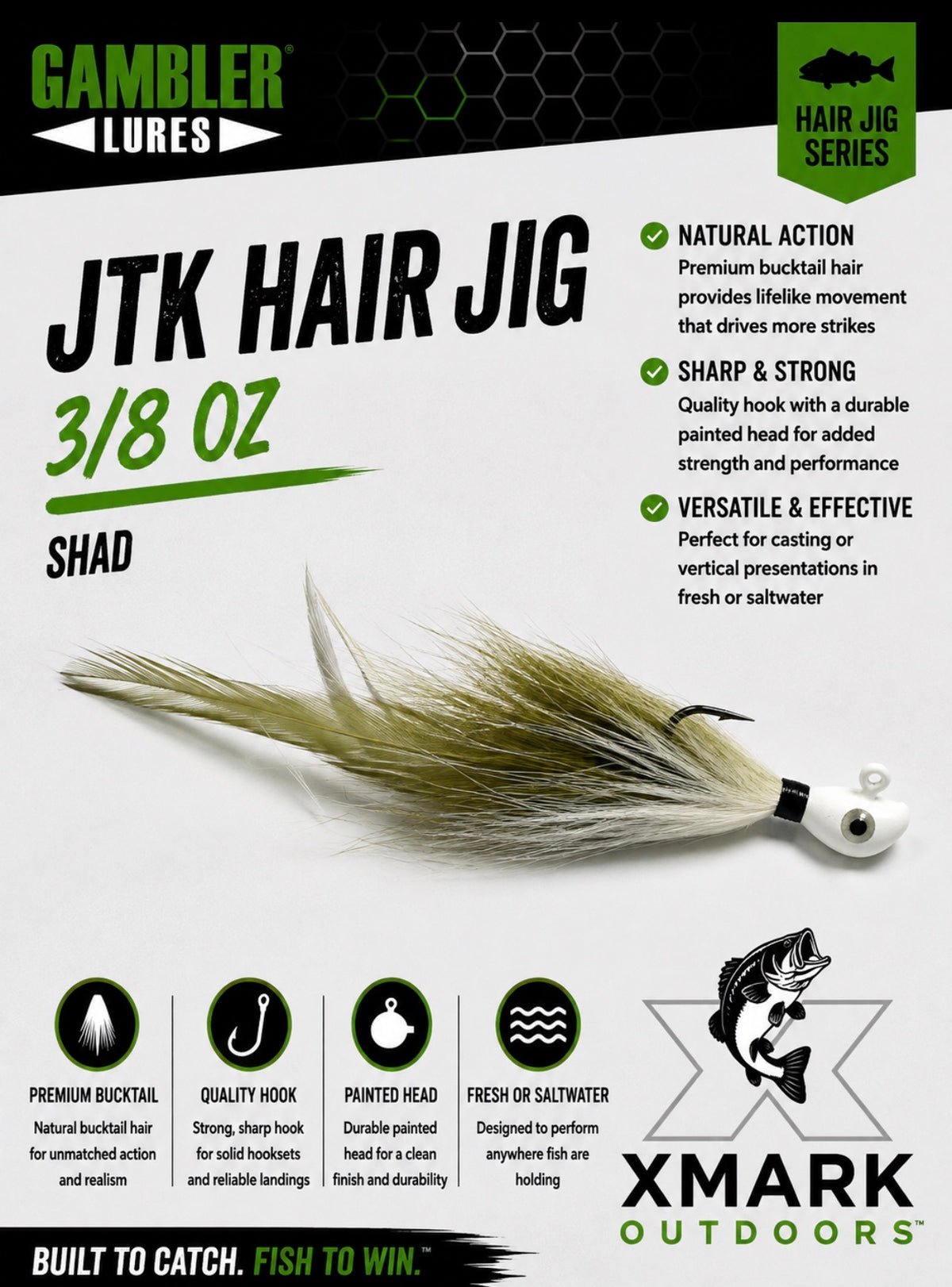 Gambler JTK Hair Jig