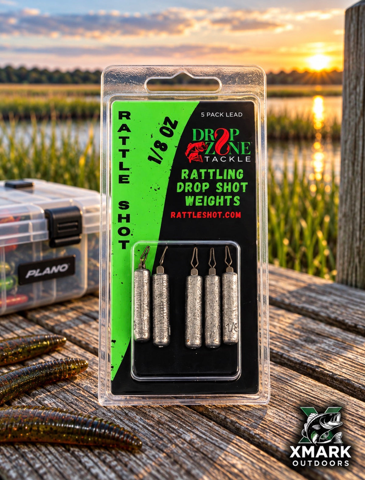 Missile Baits Rattle Shot Drop-Shot Weights