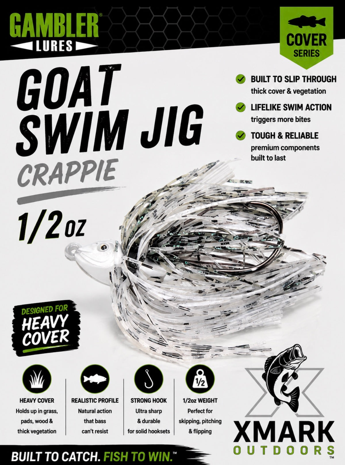 Gambler GOAT Swim Jig