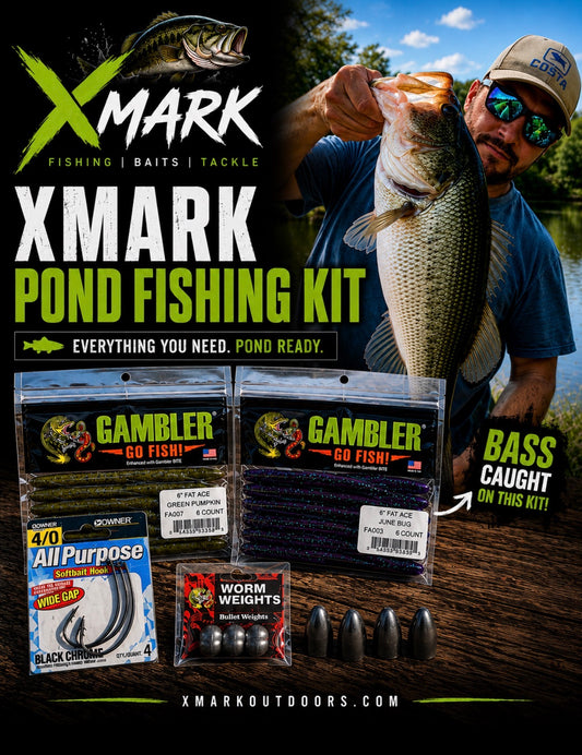 Pond Starter Kit (Everyday Bass Fishing) *Best seller*
