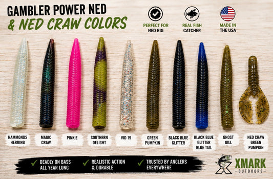 Gambler Power Ned Worm         (10 Pack)
