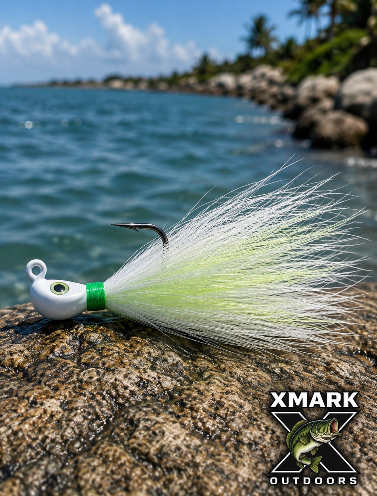 Hookup Lures Inshore Premium Series Bucktail 1/4 oz