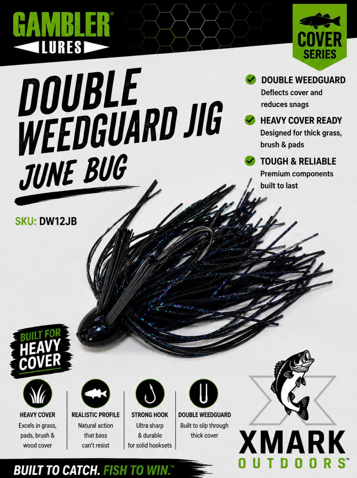 Gambler Double Weedguard Jig