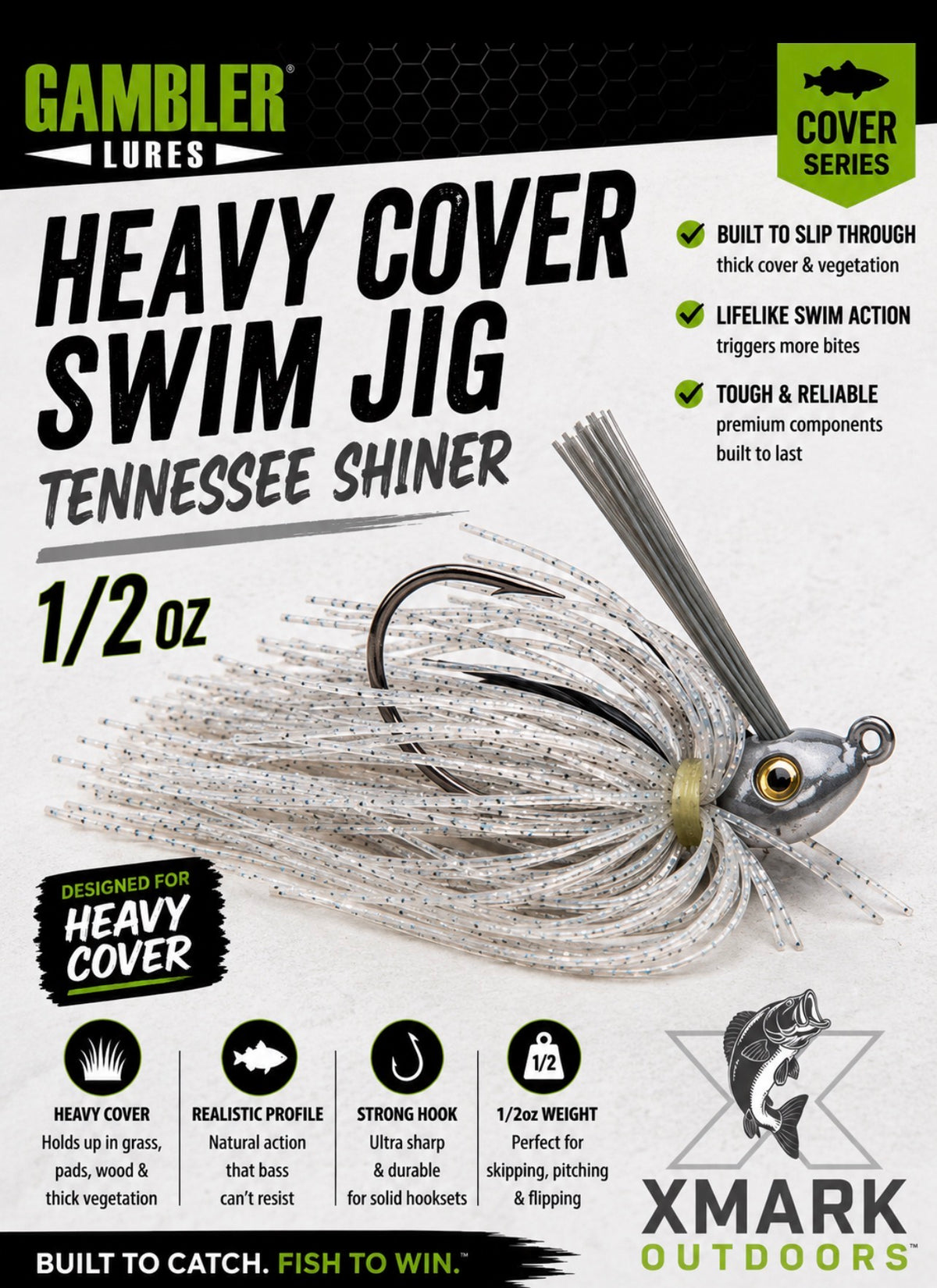 Gambler Heavy Cover Swim Jig