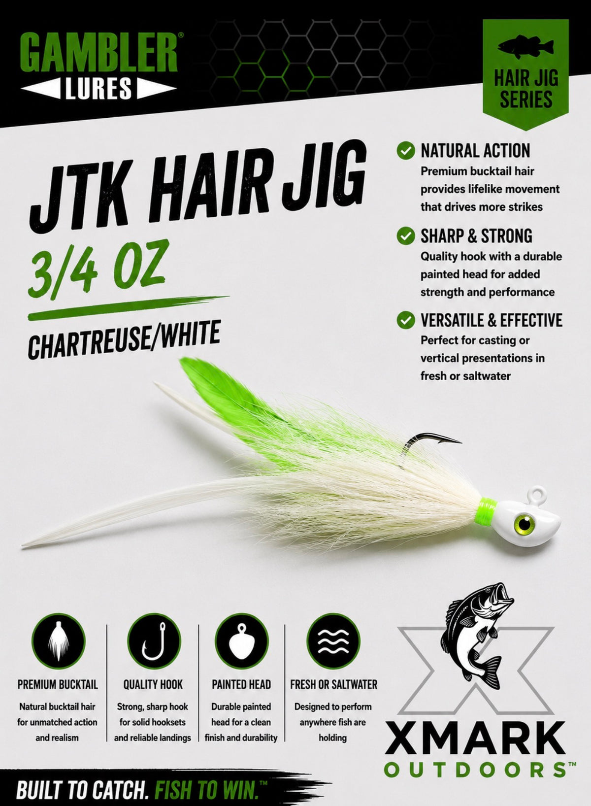 Gambler JTK Hair Jig