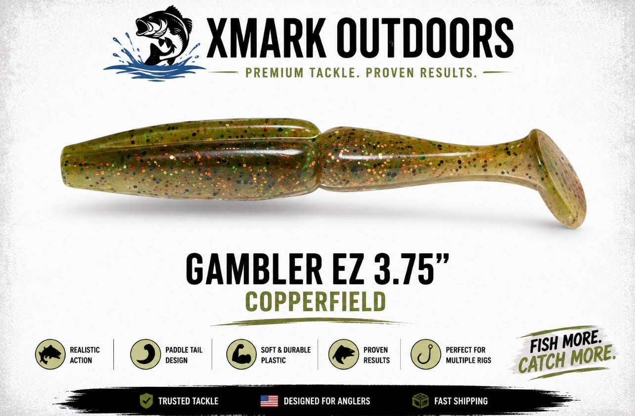 Gambler EZ 3.75” Paddle Tail Swimbait