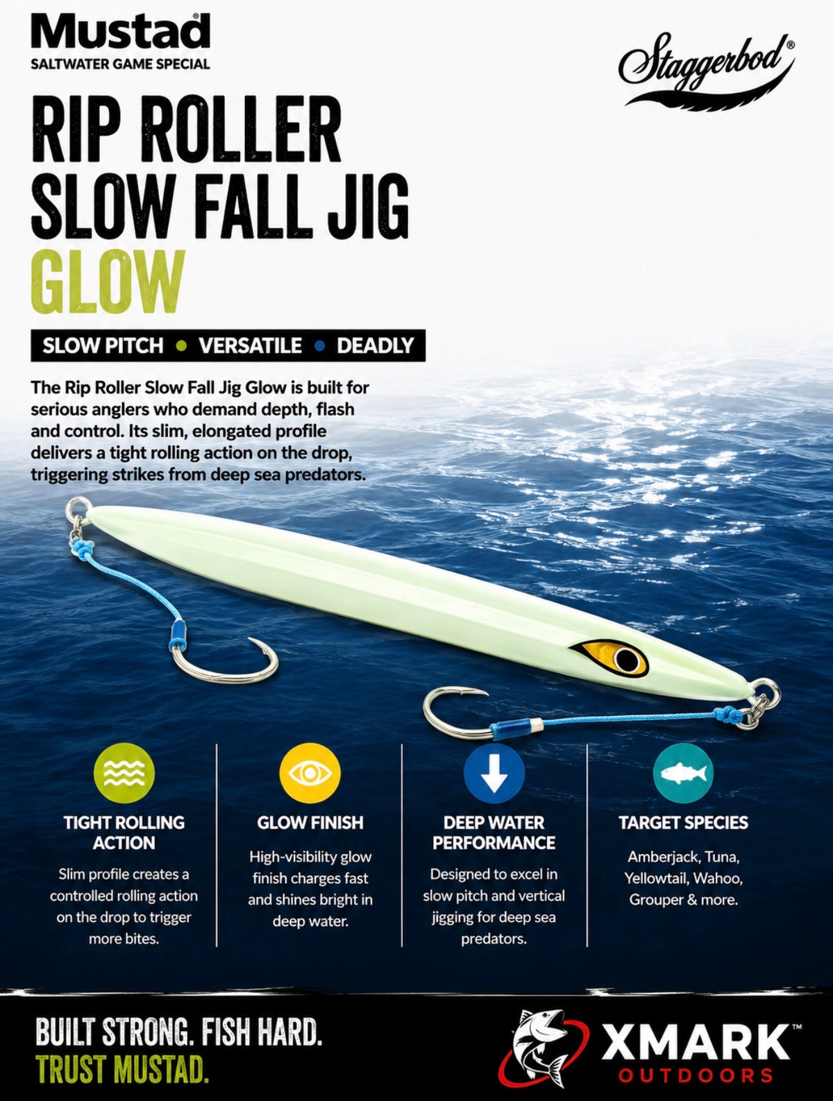 Mustad Rip Roller Slow Fall Jig