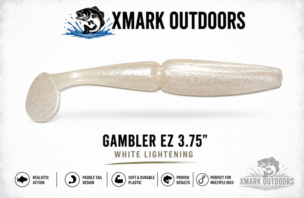 Gambler EZ 3.75” Paddle Tail Swimbait