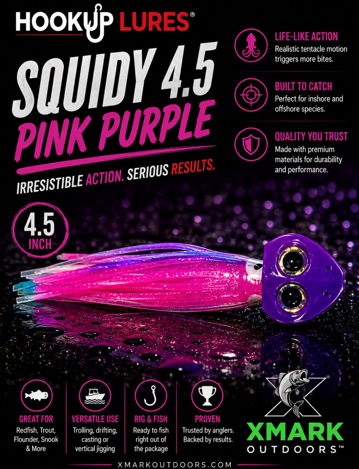 Hookup Lures Squidy 4.5