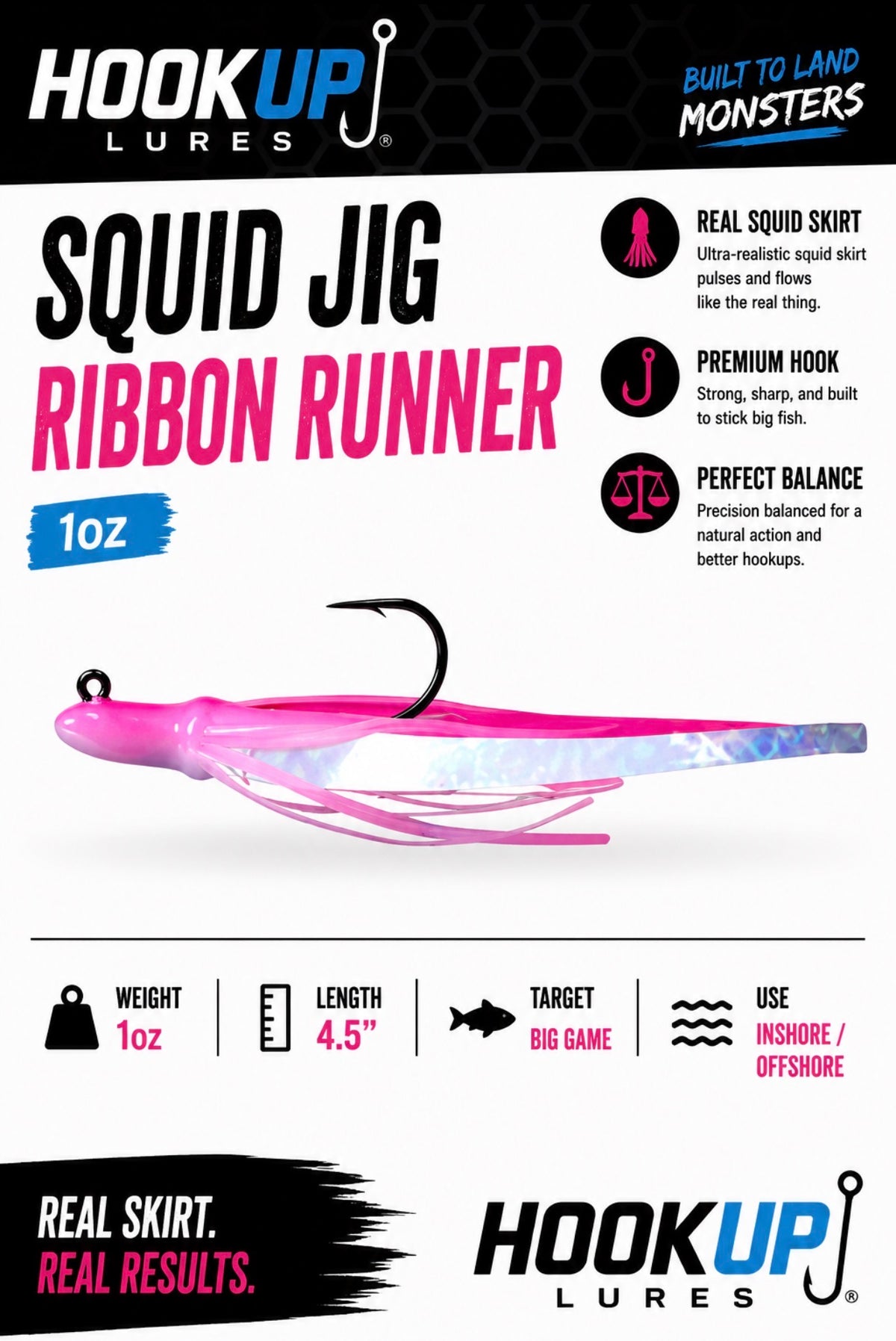 Hookup Lures Squid Jig