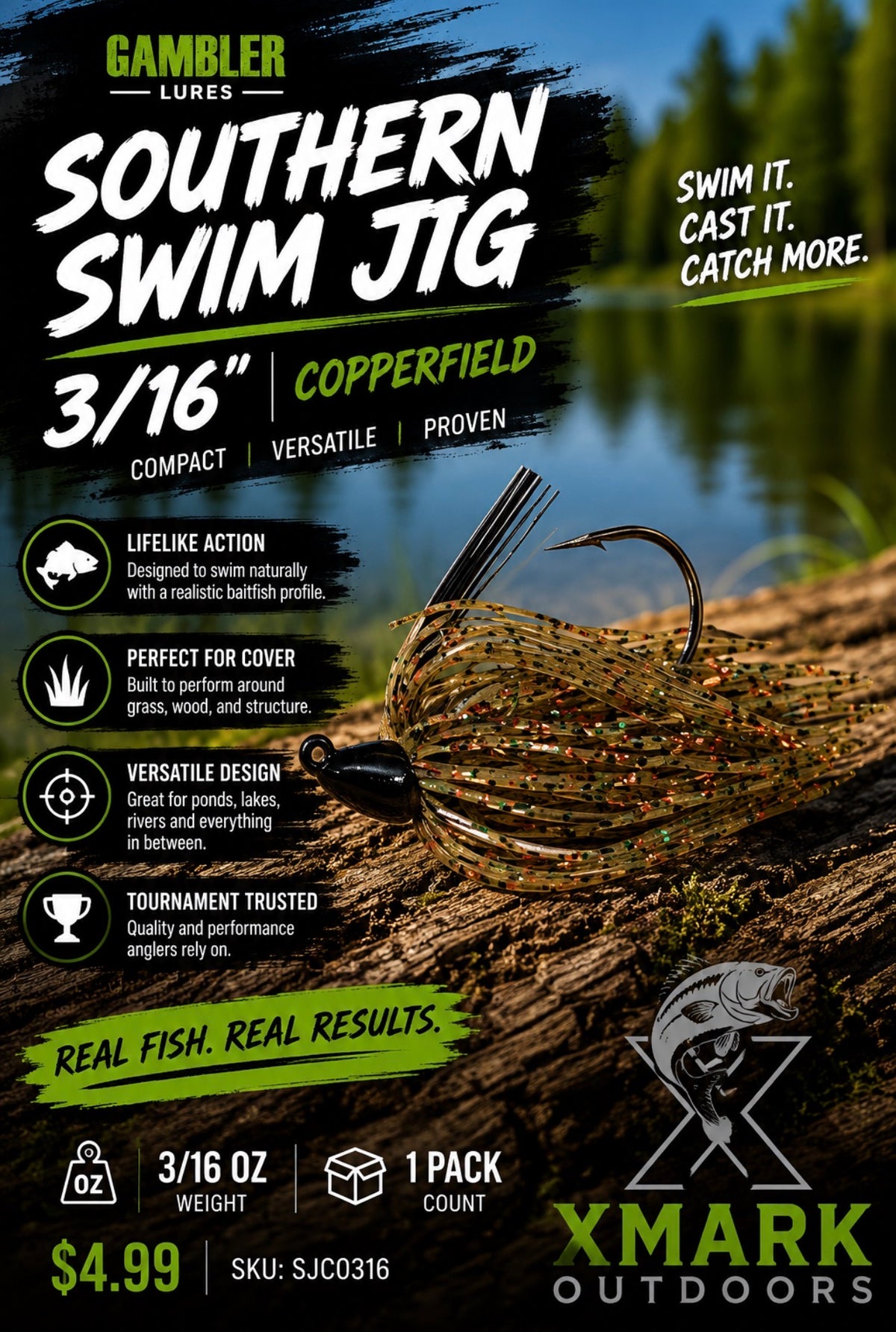 Gambler Swim Jig