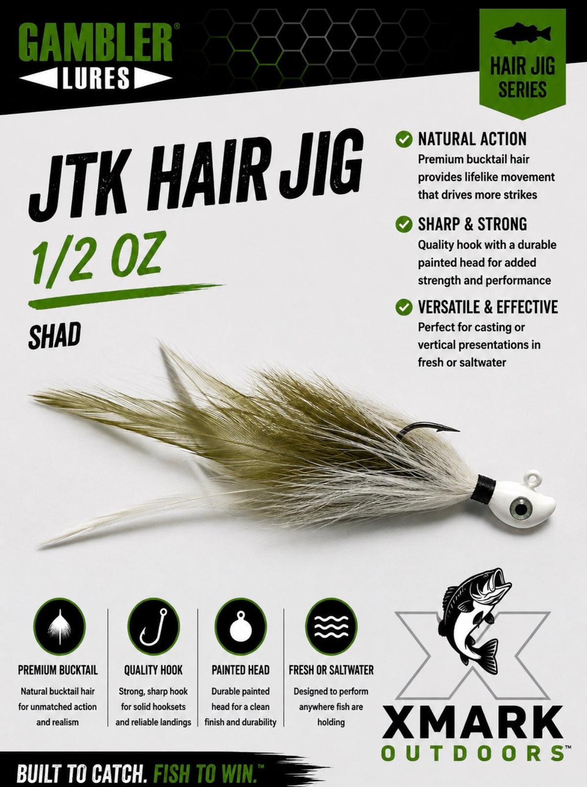 Gambler JTK Hair Jig