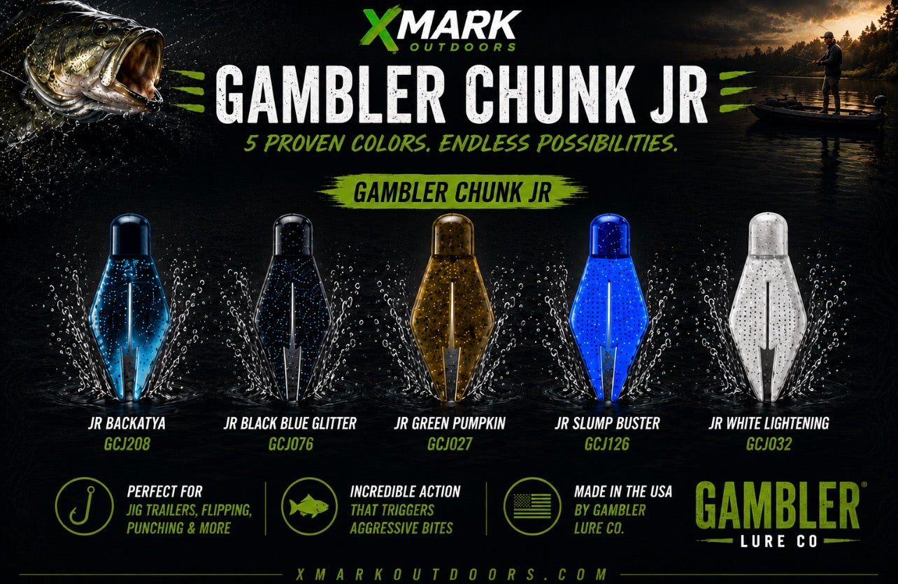 Gambler Chunk Jr Jig Trailer 7pk