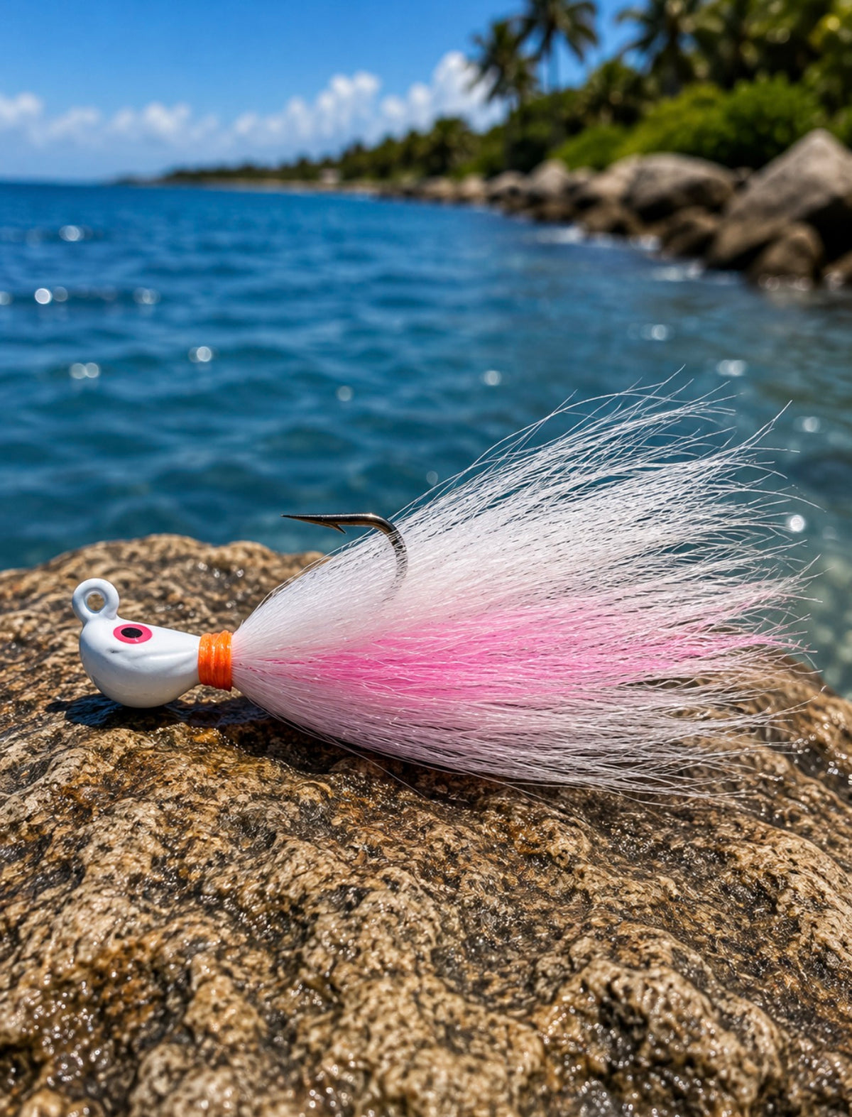 Hookup Lures Inshore Premium Series Bucktail 1/4 oz