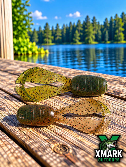 Missile Baits Mini D Chunk 3-Inch Jig Trailer - 5 Pack