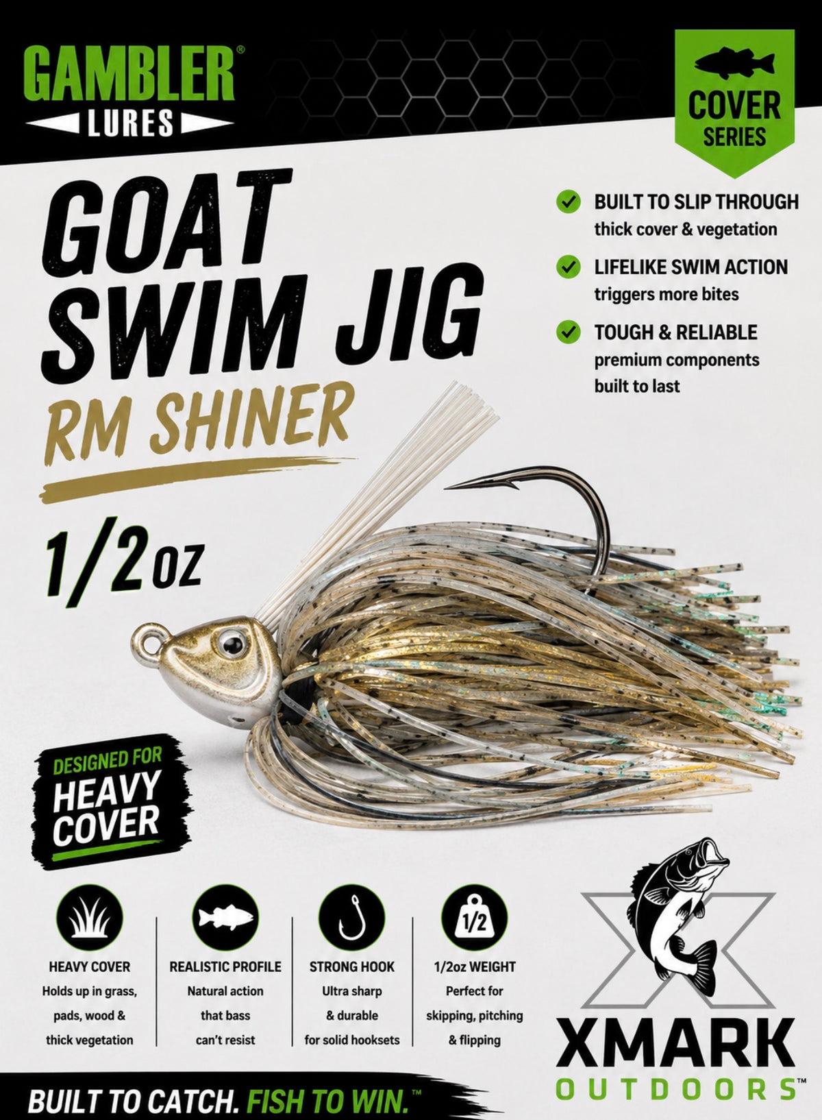 Gambler GOAT Swim Jig