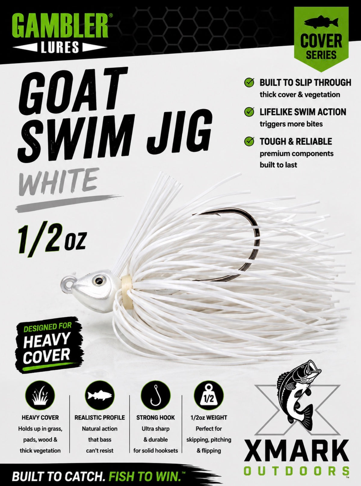 Gambler GOAT Swim Jig