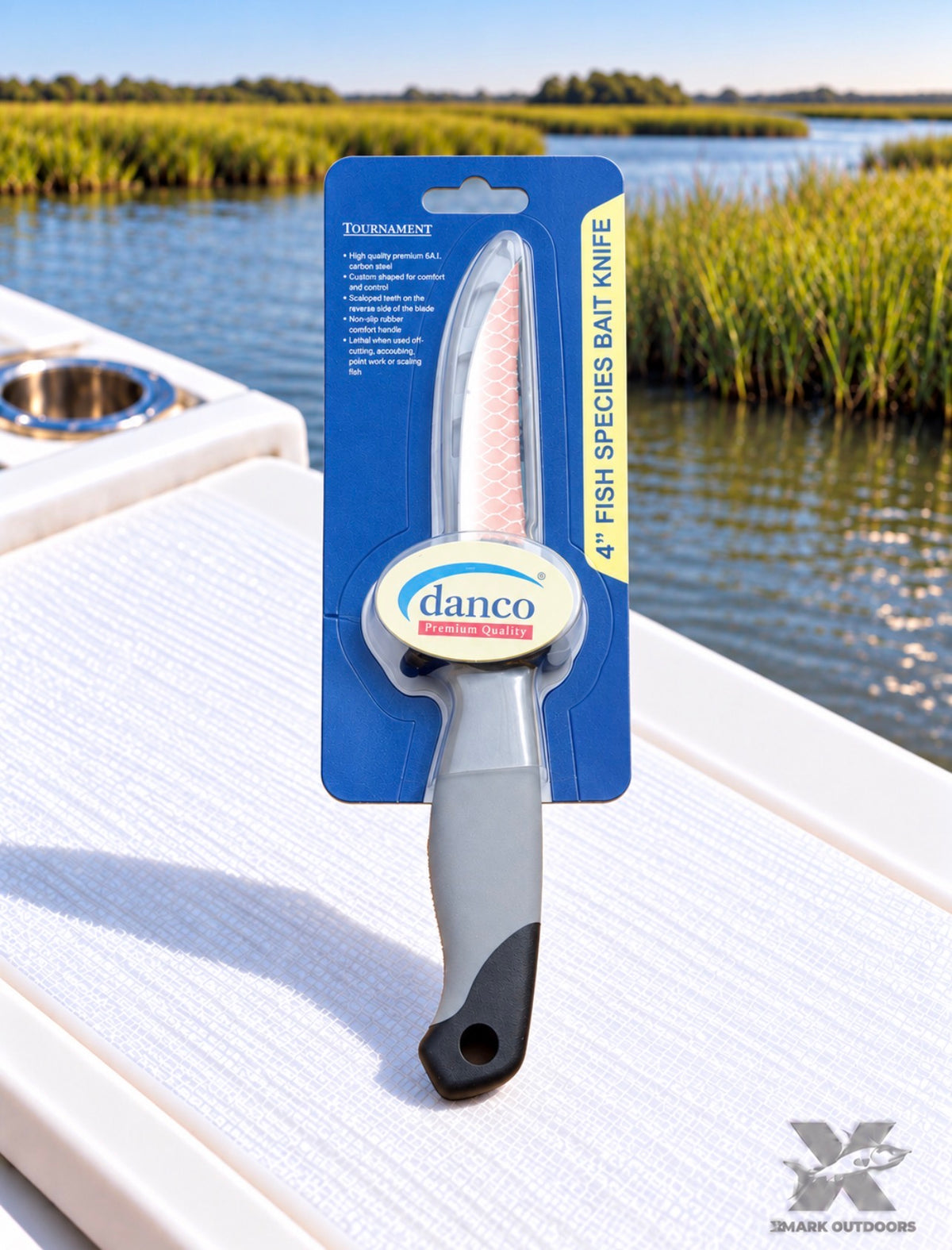 Danco Fish Species 4-Inch Bait Knife