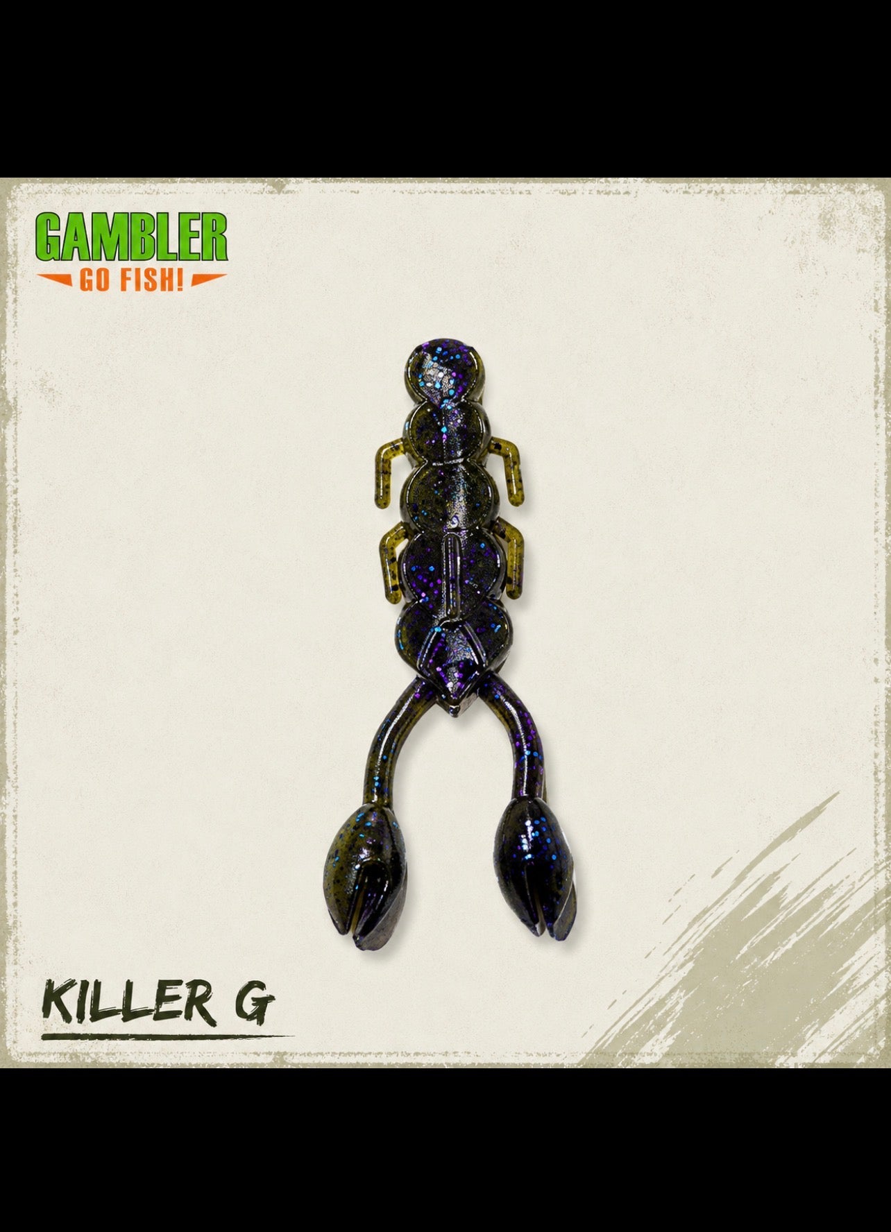 Gambler Boxer Craw Creature Bait