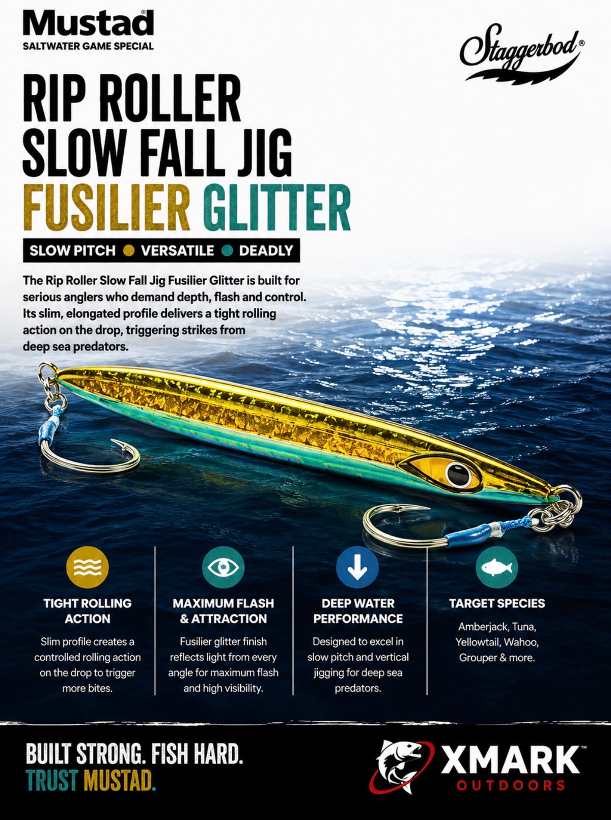 Mustad Rip Roller Slow Fall Jig