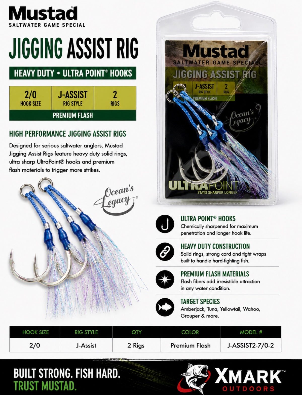 Mustad Jigging Assist Rigs