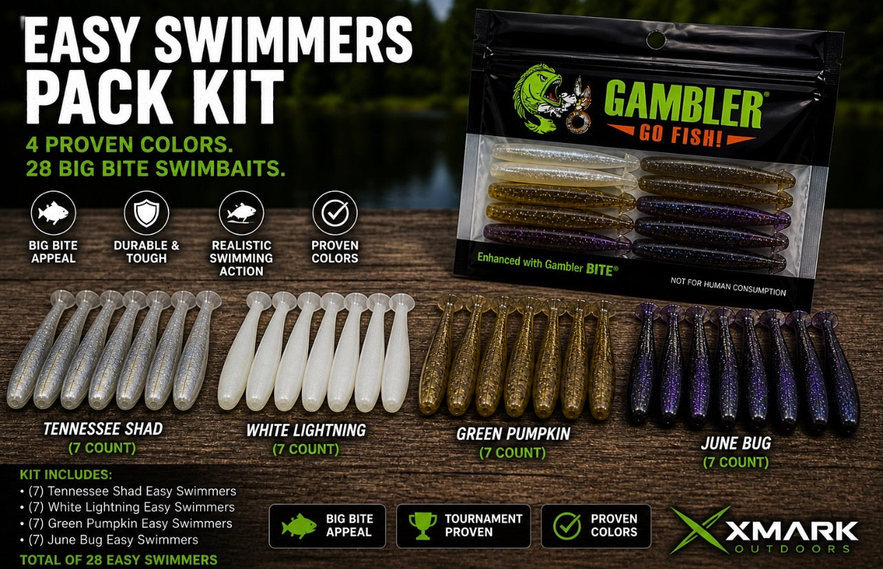 Swimbait Kit (4 pks) Find And Catch More Fast Fish