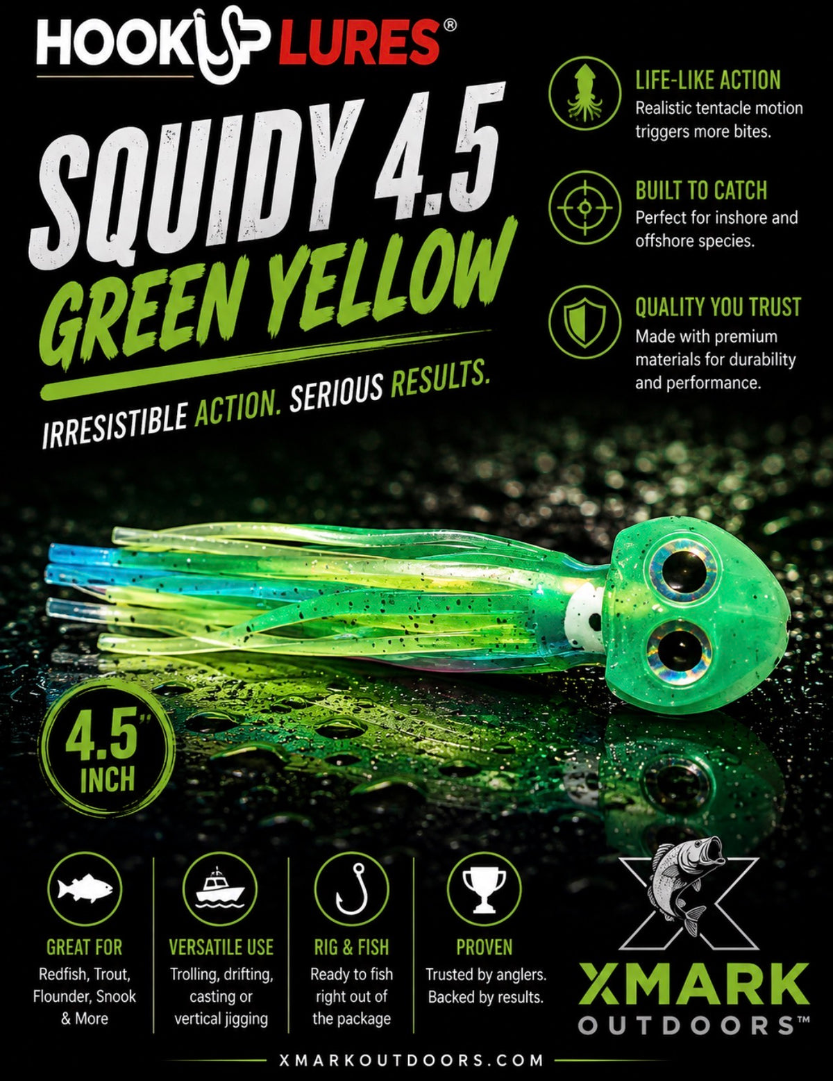 Hookup Lures Squidy 4.5