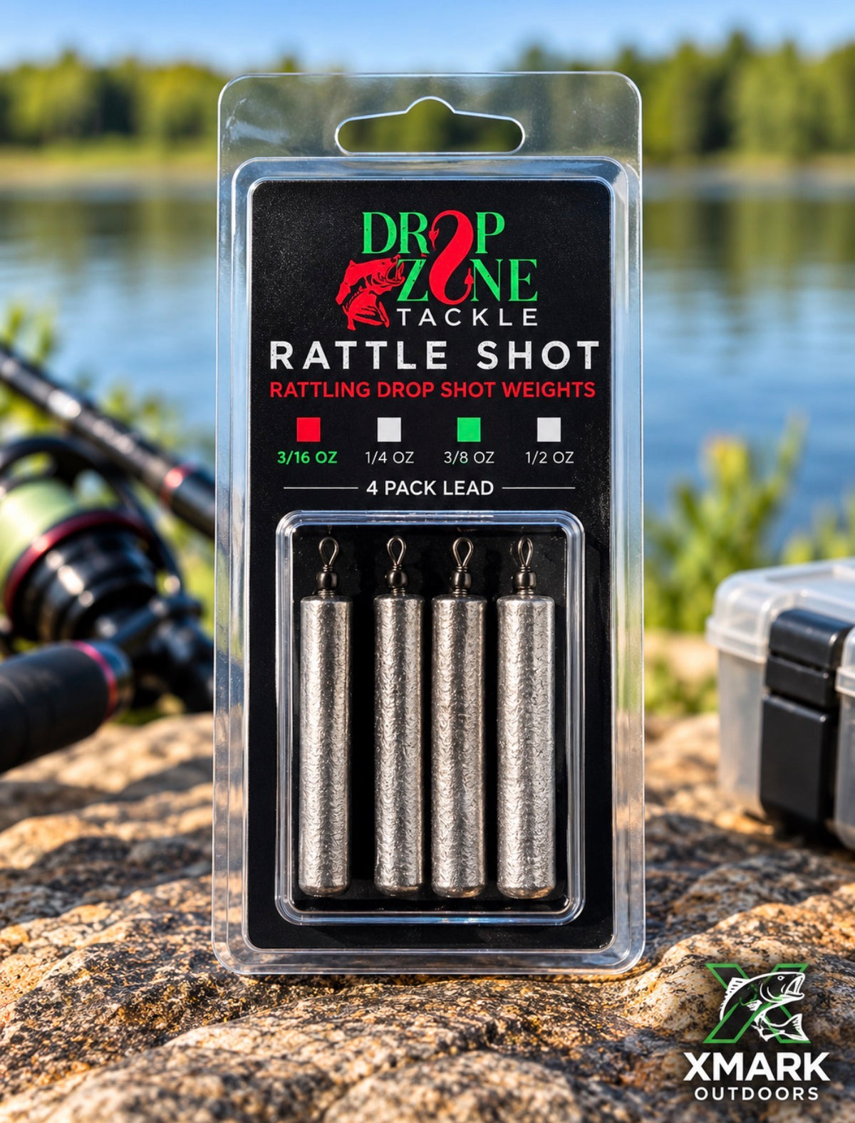 Missile Baits Rattle Shot Drop-Shot Weights
