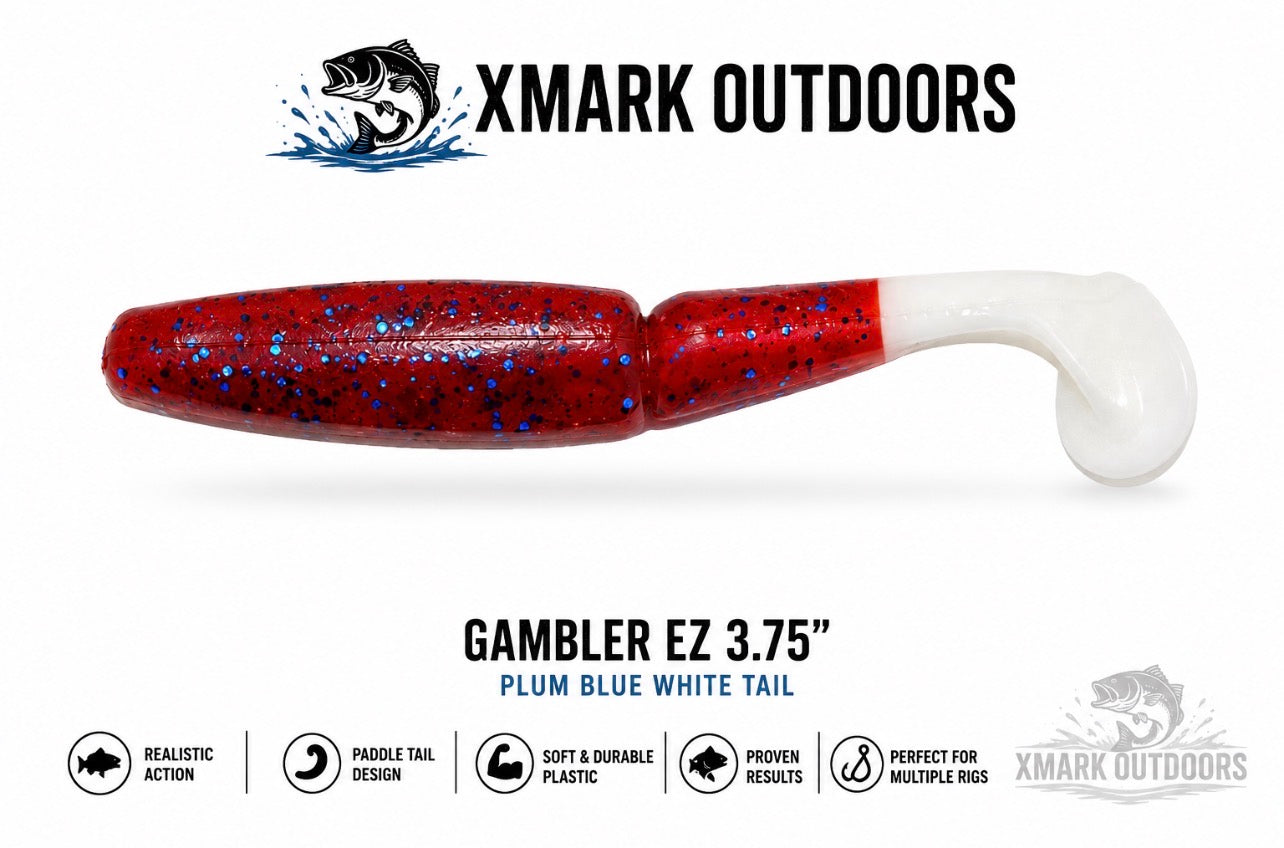 Gambler EZ 3.75” Paddle Tail Swimbait