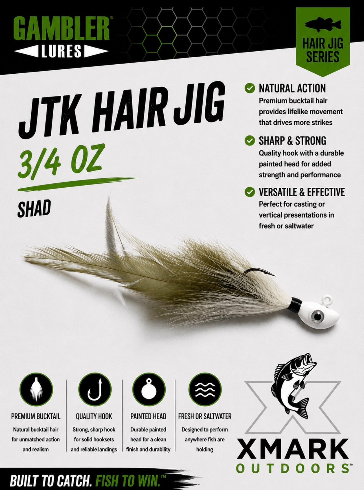 Gambler JTK Hair Jig