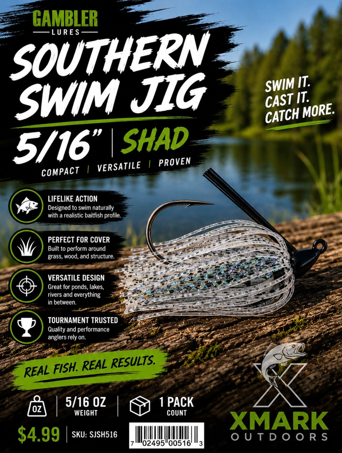 Gambler Swim Jig