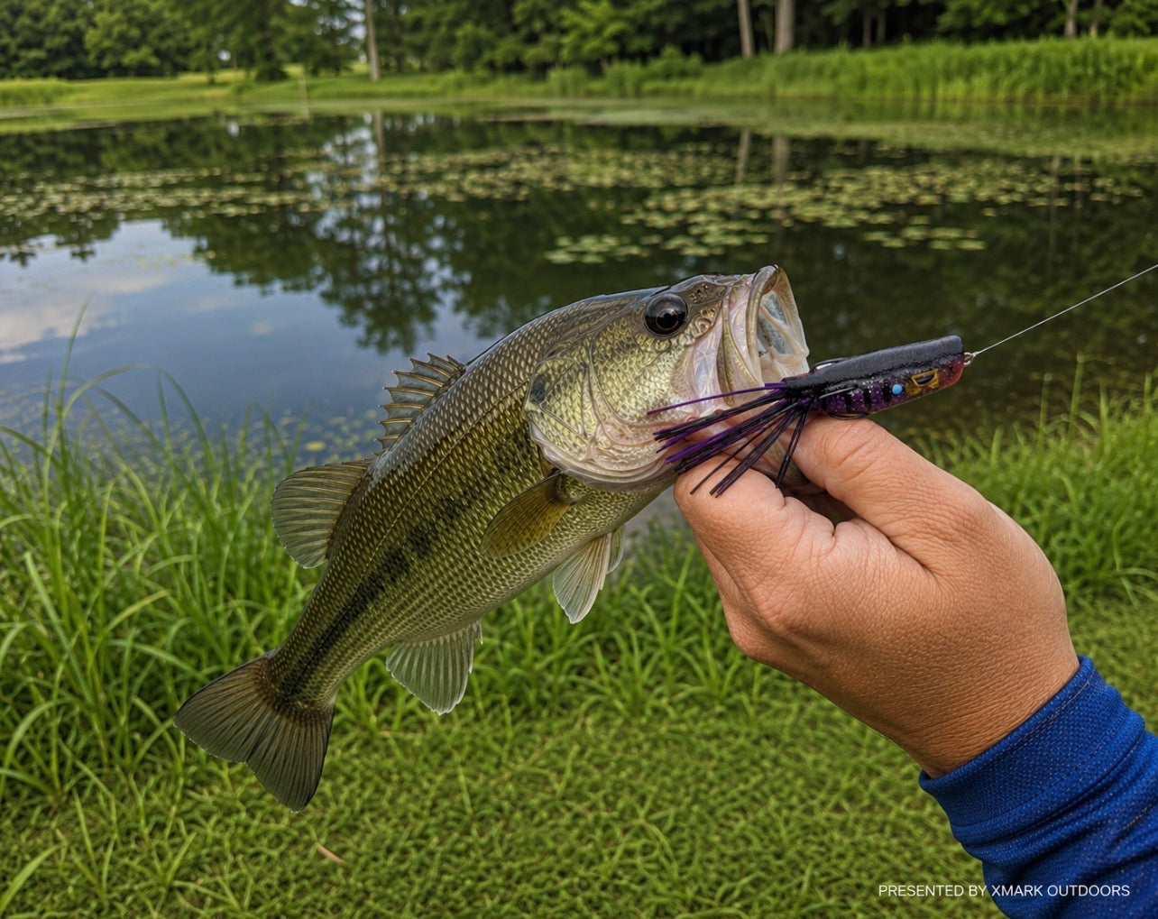 Gambler Popping Frog – Topwater Bass Frog