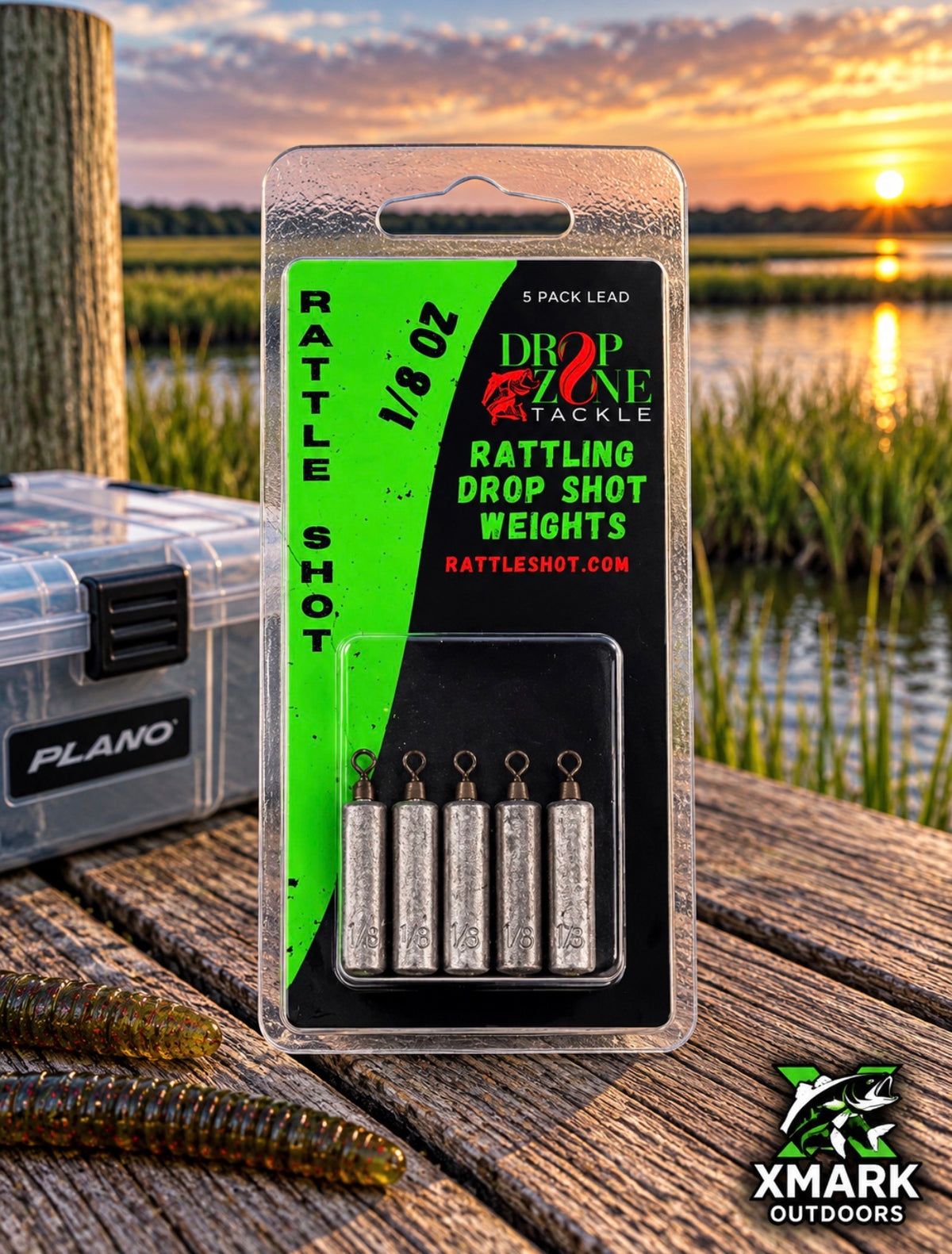 Missile Baits Rattle Shot Drop-Shot Weights