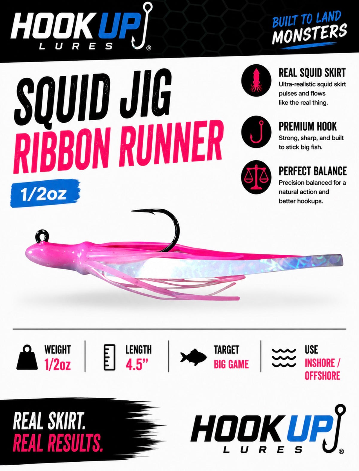 Hookup Lures Squid Jig