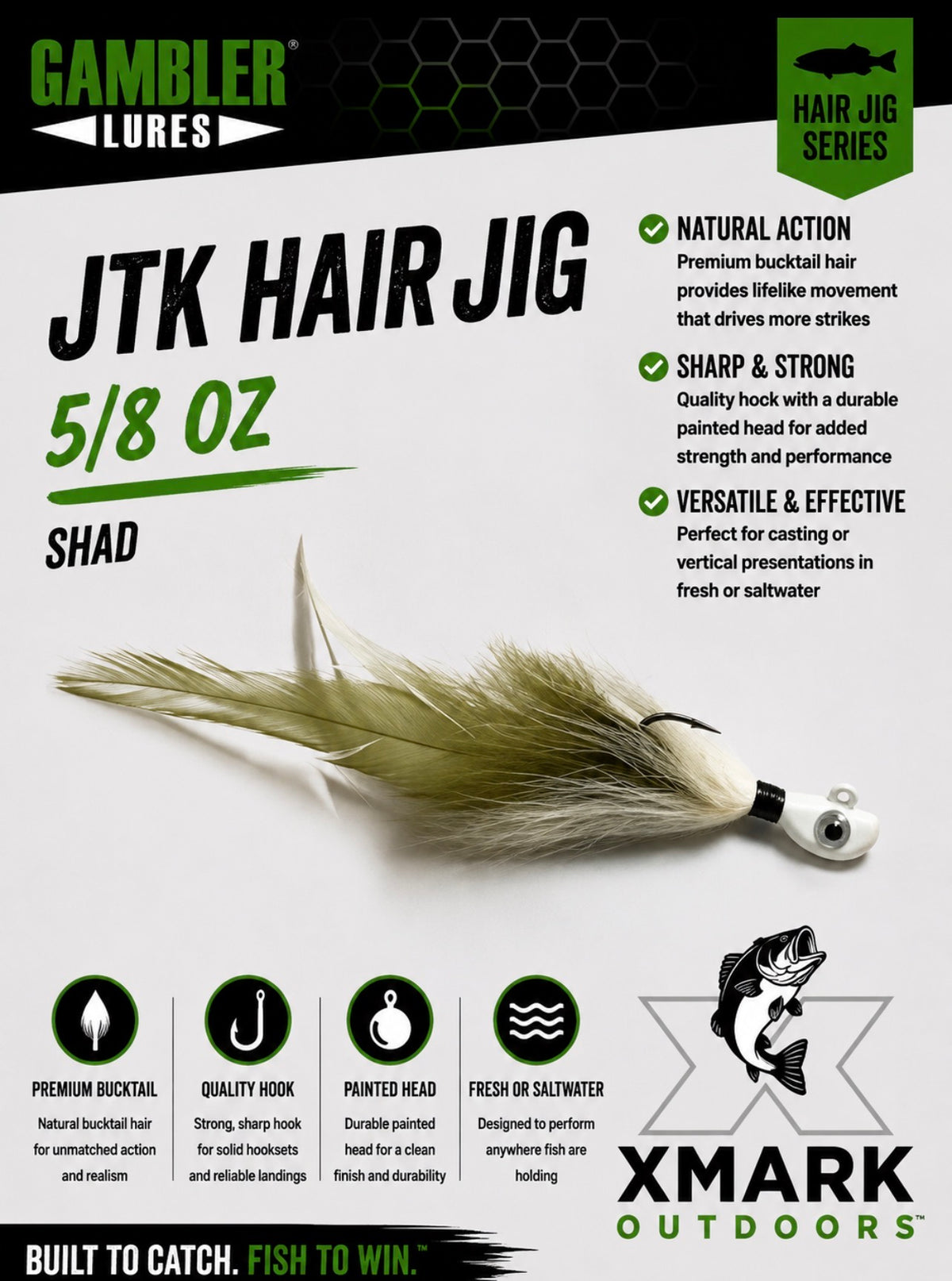 Gambler JTK Hair Jig