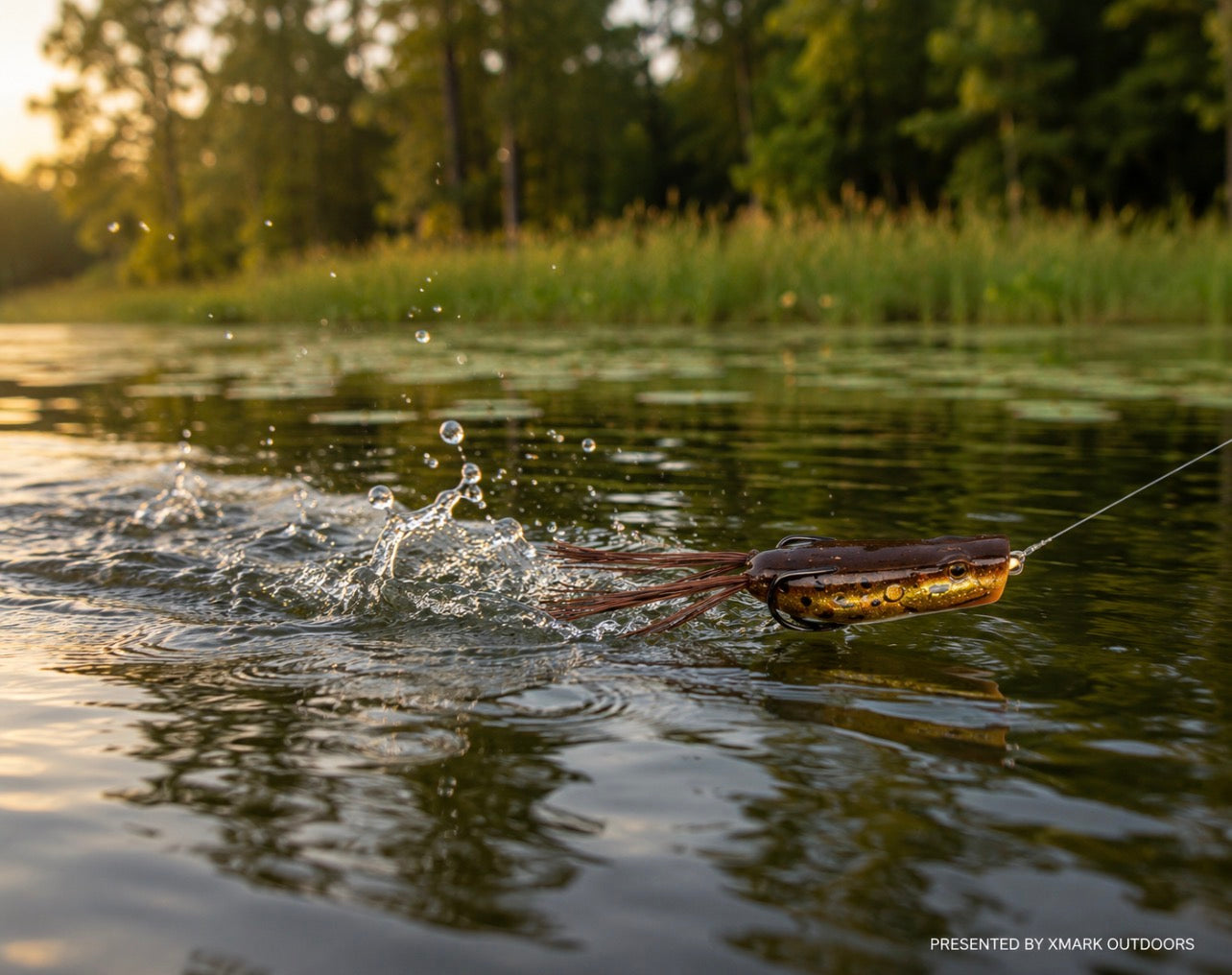 Gambler Popping Frog – Topwater Bass Frog